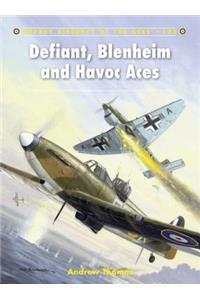 Defiant, Blenheim and Havoc Aces