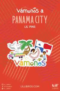 Vamonos Panama City Enamel Pin