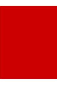 Red 190 - Lined Notebook