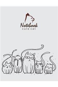 Notebook cute cat