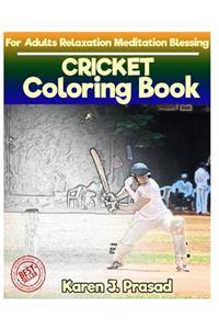 CRICKET Coloring book for Adults Relaxation Meditation Blessing