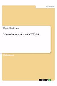 Sale-and-lease-back nach IFRS 16