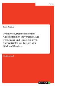 Frankreich, Deutschland und Großbritannien im Vergleich. Die Festlegung und Umsetzung von Umweltzielen am Beispiel des Stickstoffdioxids