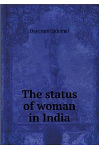 The status of woman in India