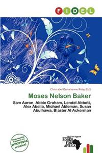 Moses Nelson Baker