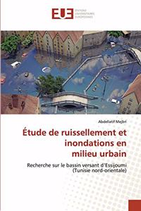 Étude de ruissellement et inondations en milieu urbain