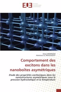 Comportement des excitons dans les nanoboîtes asymétriques