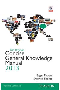 The Pearson Consise General Knowledge Manual 2013: 2013