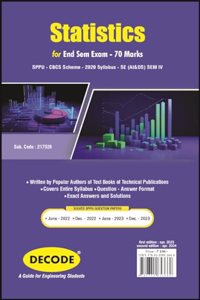 Statistics for SPPU 20 Course (SE - IV - AI & DS 217528) (Decode)