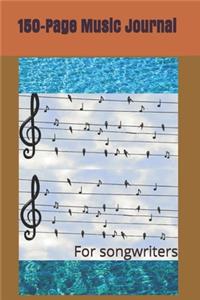 150-Page Music Journal