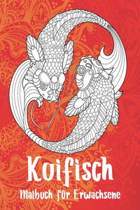 Koifisch - Malbuch für Erwachsene