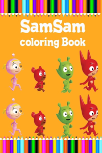 SamSam coloring Book