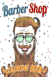 barber shop coloring book