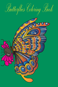 butterflies coloring book