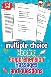 multiple choice reading comprehension passages and questions 5th grade