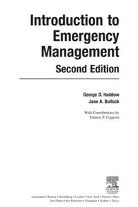 Introduction to Emergency Management