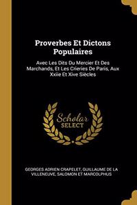 Proverbes Et Dictons Populaires
