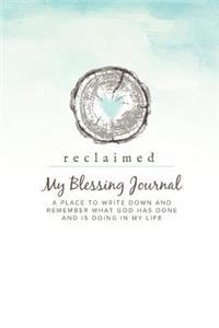 Reclaimed Blessing Journal