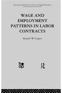 Wage & Employment Patterns in Labor Contracts