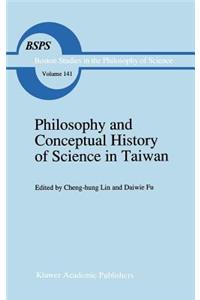 Philosophy and Conceptual History of Science in Taiwan