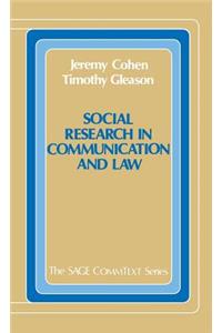 Social Research in Communication and Law