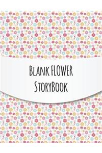 Blank Flower Story book