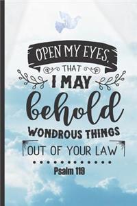 Open My Eyes