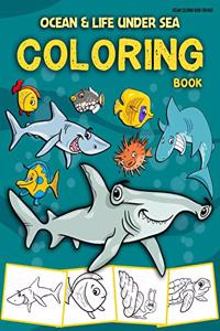 Ocean Coloring Book for Kids