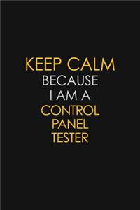 Keep Calm Because I Am A Control Panel Tester