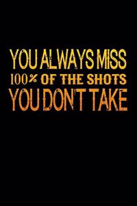 You Always Miss 100 Perfect Of The Shots You Don't Take