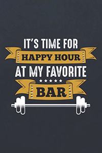 It's Time for Happy Hour at My Favorite Bar