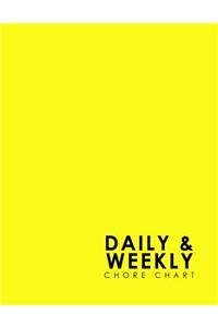 Daily & Weekly Chore Chart
