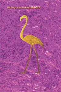 Flamingo Journal & Doodle Book