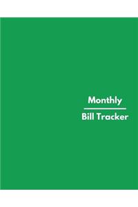 Monthly Bill Tracker