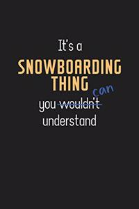 It's a Snowboarding Thing You Can Understand