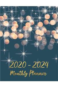 2020-2024 Monthly Planner