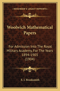 Woolwich Mathematical Papers