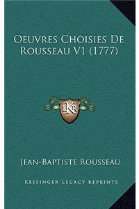 Oeuvres Choisies De Rousseau V1 (1777)