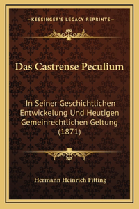 Das Castrense Peculium