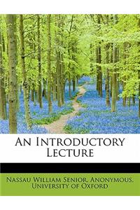 An Introductory Lecture