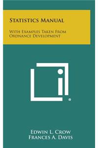 Statistics Manual