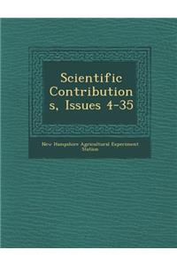 Scientific Contributions, Issues 4-35