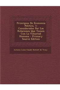 Principios De Economia Politica, 1