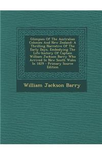 Glimpses of the Australian Colonies and New Zealand