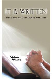 It Is Written