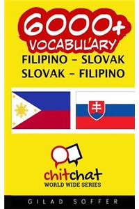 6000+ Filipino - Slovak Slovak - Filipino Vocabulary