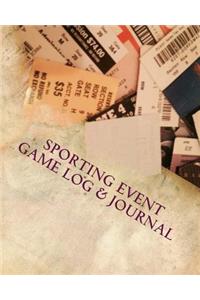 Sporting Event Game Log & Journal