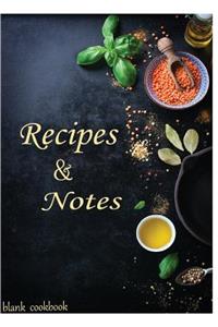 Recipes & Notes