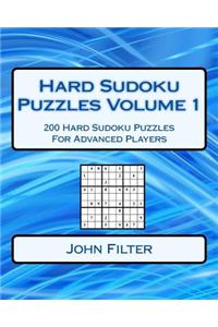 Hard Sudoku Puzzles Volume 1