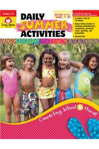 Daily Summer Activities, Moving from 1st to 2nd Grade